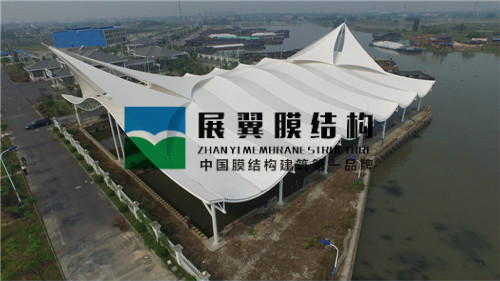 膜結構技術應用再升級，華東地區(qū)首個膜結構船棚主體工程完工